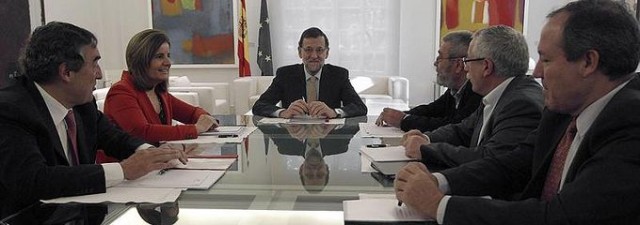 Rajoy a Toxo y Méndez: 