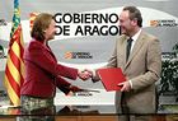 Fabra y Rudi se unen para reivindicar el desdoblamiento de la N-232 y la mejora del tren Zaragoza-Teruel-Valencia