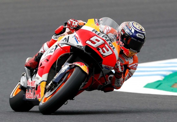 Márquez y Dovizioso no arriesgan

