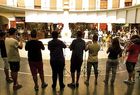 El Mediterranean Brass Festival se presenta con una flashmob en la Plaza Redonda de Valencia