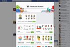 Las 'pegatinas' de Facebook llegan a la versión web