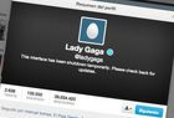 Lady Gaga deja huérfanos a 39 millones de 'little monsters' en Twitter