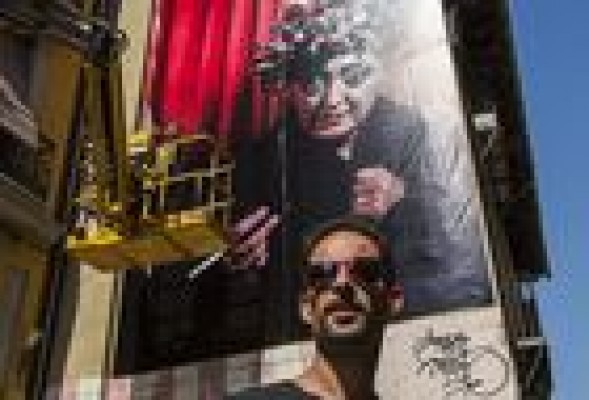 Olga Poliakof vueve al barrio del Carmen de la mano de Luis Montolio