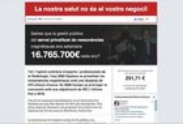 Compromís lanza una campaña en su web para seguir el 