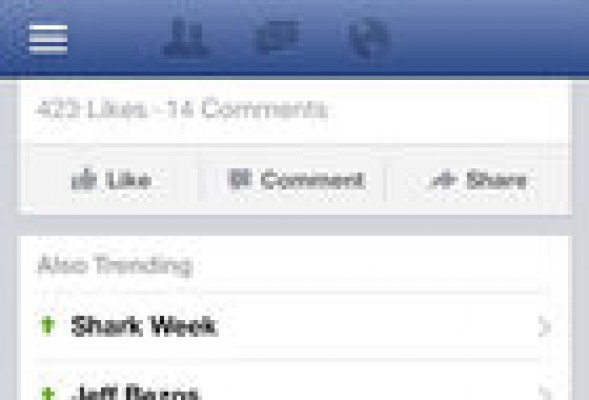 Facebook copia el Trending Topics de Twitter