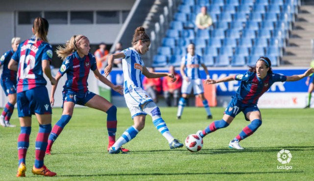 El Levante supera a la Real Sociedad y alcanza la tercera plaza