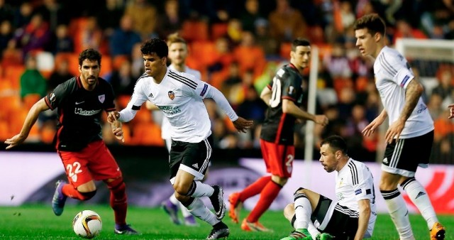 El Valencia cae por primera vez en los octavos de final de la Liga Europa