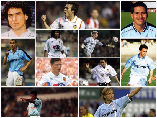 Un once que se ha enfundado las camisetas de Valencia CF y Celta
