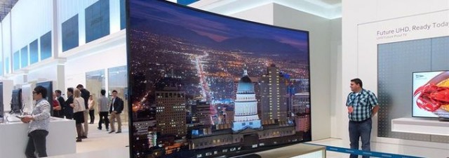 Los televisores con curvas se alían con la tecnología 4K