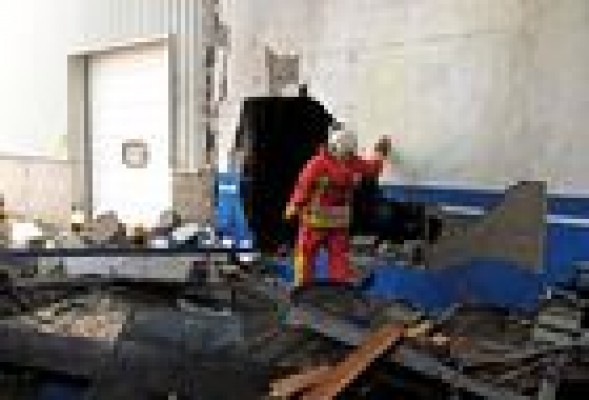 Controlado un incendio en el horno de una fábrica de frutos secos en Aldaia