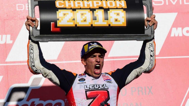Márquez iguala a Doohan a títulos mundiales con Honda