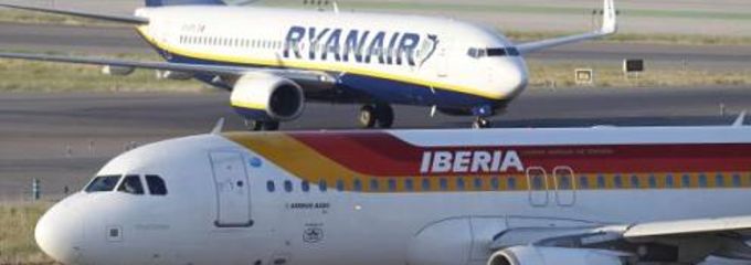 Iberia y Ryanair monopolizan la quinta parte de expedientes sancionadores