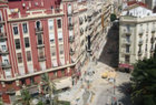 Finaliza la urbanización de un nuevo tramo del barrio de Ruzafa