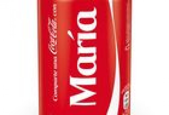 La campaña de las Coca Cola con nombre a España