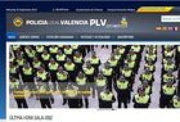 La Policía Local de Valencia renueva web para mejorar su servicio al ciudadano