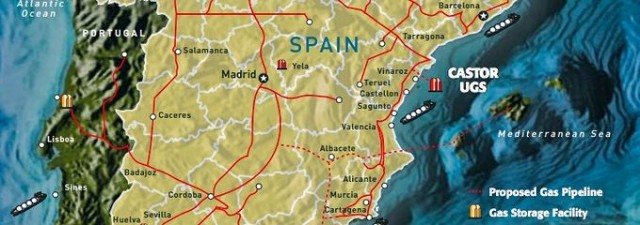 El almacén de Castor, el último de una larga lista de 'agujeros' en España