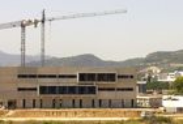 Las obras del Hospital de Gandia se encuentran al 80% de ejecución