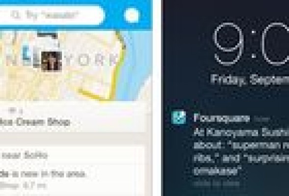 Foursquare recomendará en tiempo real lugares dependiendo de la ubicación del usuario