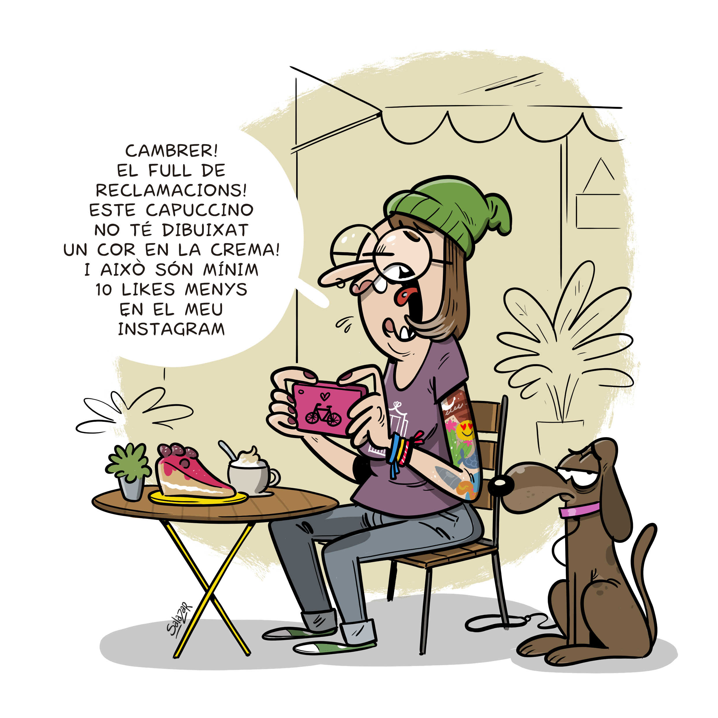  l·lustració de Raul Salazar per a Cultur Plaza.  - 