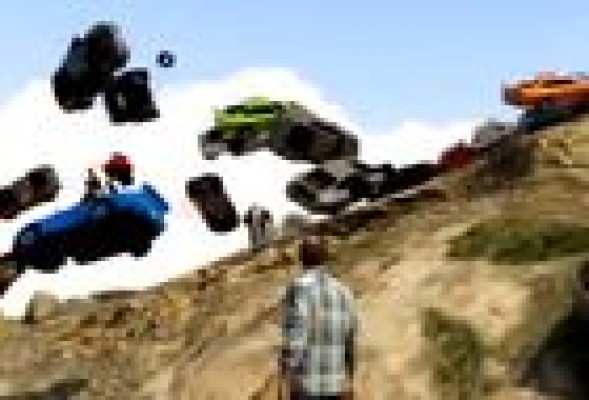 Cinco escenas imposibles en el nuevo GTA V