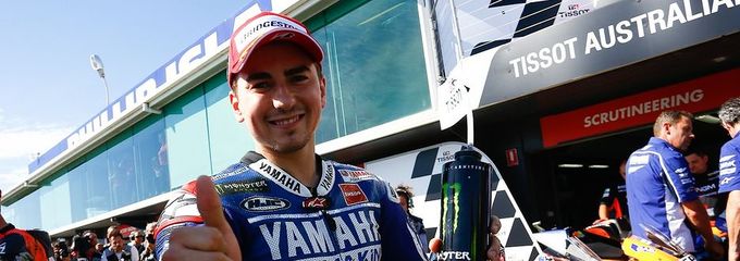 Jorge Lorenzo se hace con la 'pole'