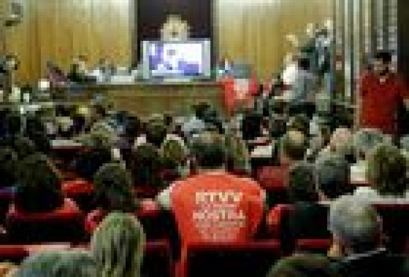 Los sindicatos piden la nulidad del ERE de RTVV al no acreditarse causas productivas, sino meramente económicas