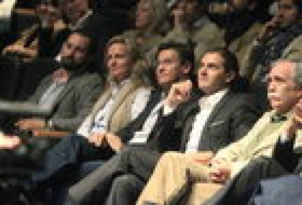 Asunción y Carolina Punsent asisten al salto de Ciutadans a Madrid