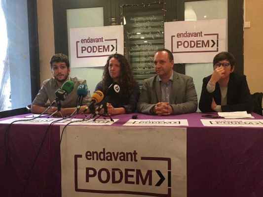 Dalmau (Podem) avisa: el presidente de la Generalitat no tiene por qué ser el más votado