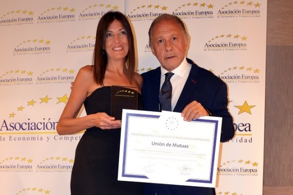 Unión de Mutuas recibe el Premio Europeo a la Gestión e Innovación Empresarial