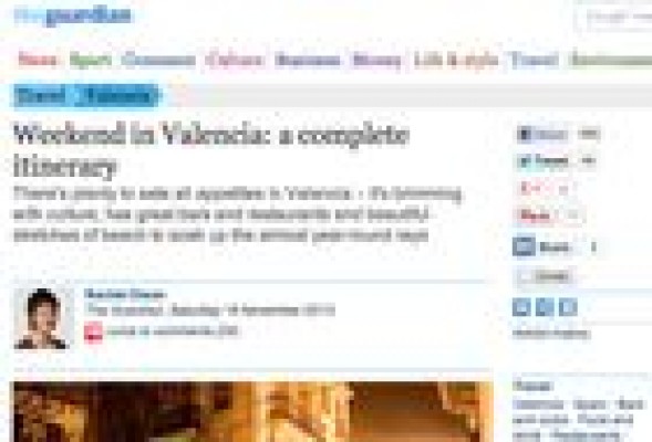 Así nos ve The Guardian: una guía de fin de semana repasa lugares imprescindibles y tópicos de Valencia
