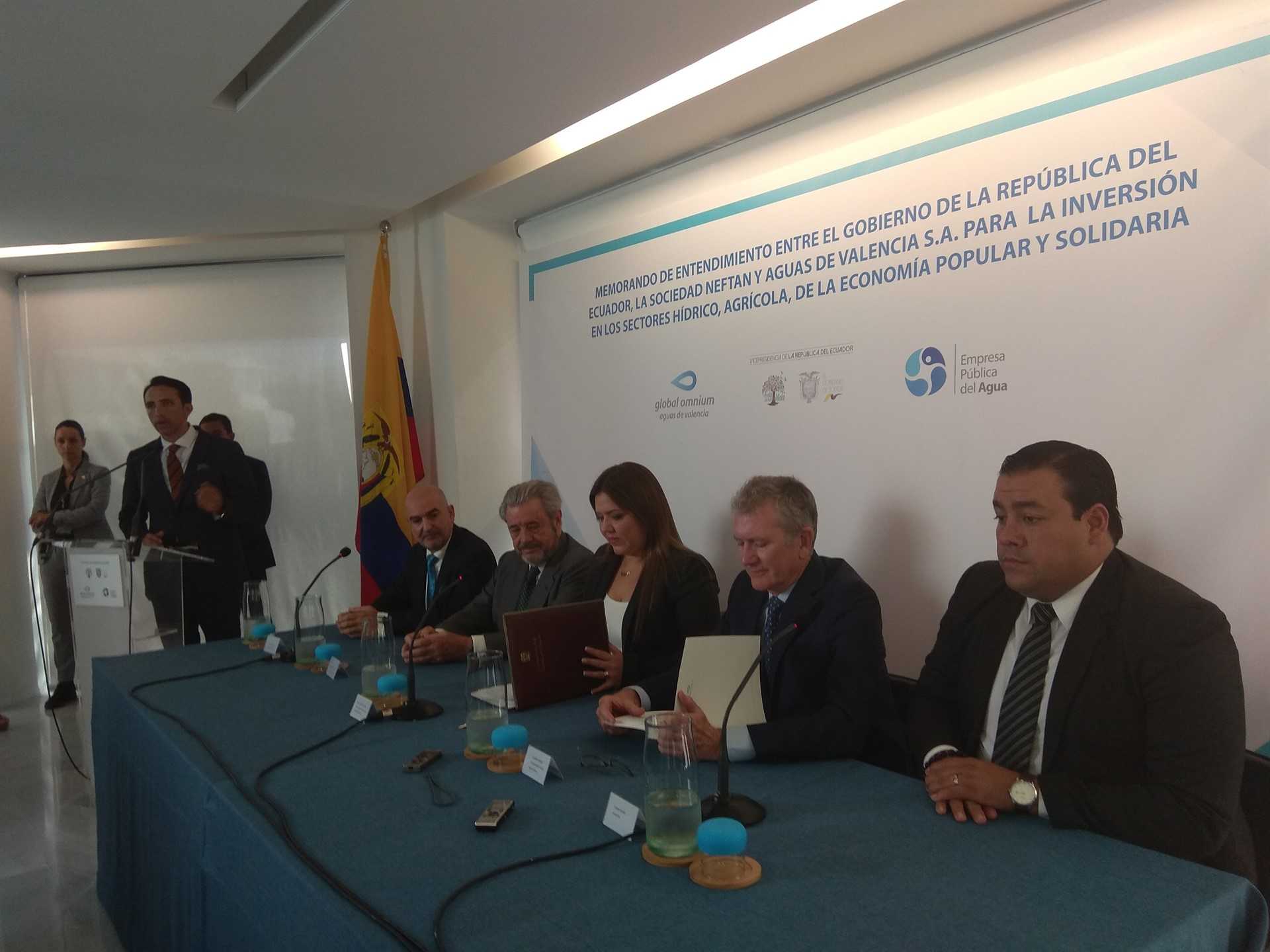 Global Omnium y Ecuador crean una empresa mixta para invertir hasta 450 millones de dólares