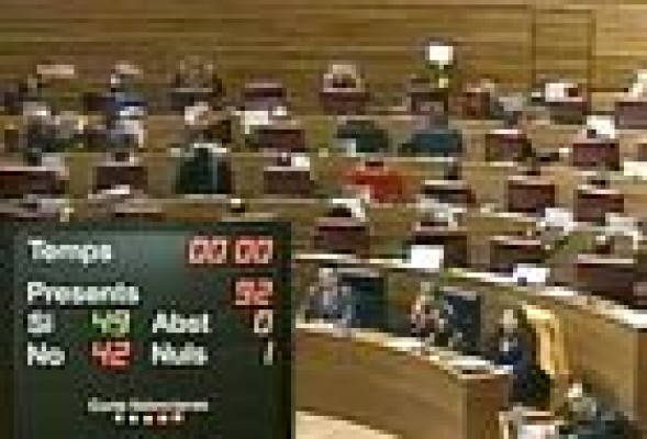 Les Corts aprueban el cierre de RTVV