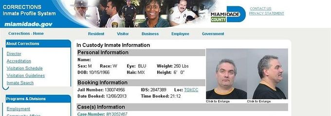 El cantante de Reincidentes, detenido por embriaguez y desorden público en Miami