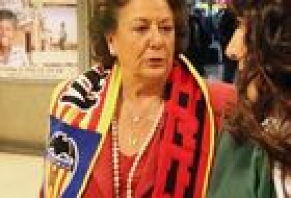 Rita Barberá, enfurecida