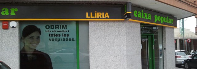 Caixa Popular, suma y sigue: abre una nueva oficina en Llíria