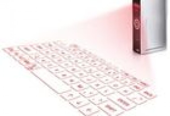 Así funcionan un teclado y un ratón virtuales proyectados sobre una mesa