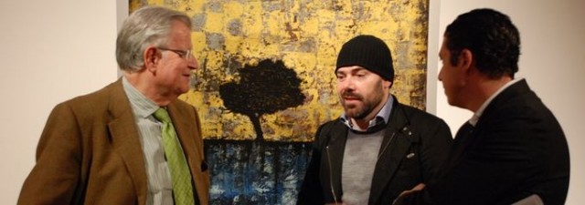 Resina y pigmentos naturales en la muestra 'Paisaje' de Jordi Forniés en el Centro del Carmen