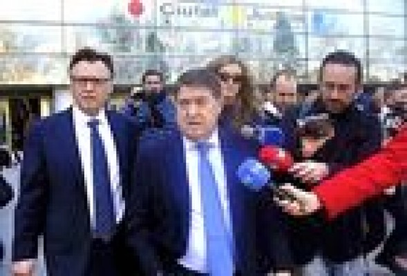 José Luis Olivas declara en los juzgados por los casos Bankia, Banco de Valencia y Valencia CF