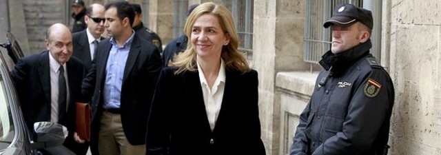 La Infanta, ante el juez Castro
