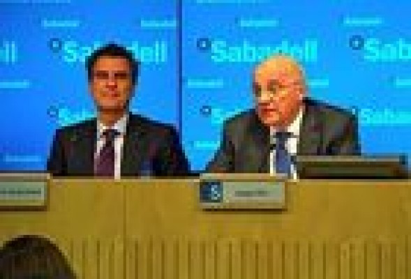 La cúpula directiva del Banco Sabadell, de 'road show' a Londres