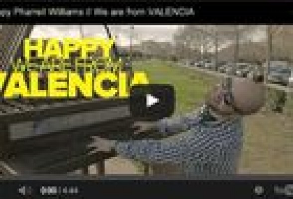 El vídeo que muestra la Valencia más ‘Happy' se convierte en viral