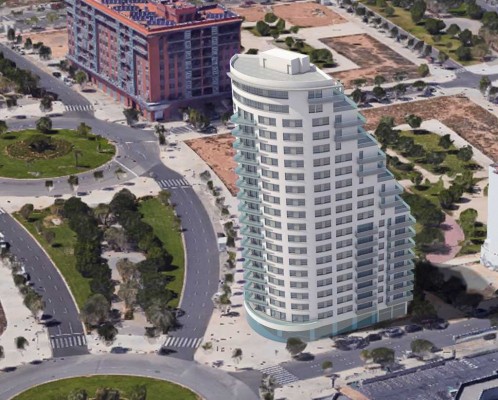 Salvador Vila y Atitlan empiezan a construir el edificio Torre Patraix