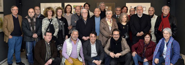 Los principales artistas valencianos 'retratan' sus estudios en la Fundación Bancaja