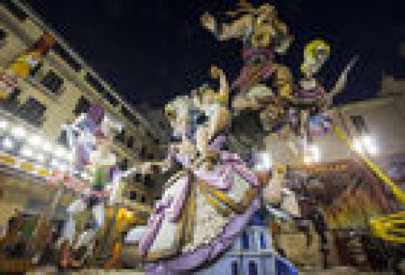 El Pilar se hace con el primer premio de la Sección Especial de las Fallas 2014