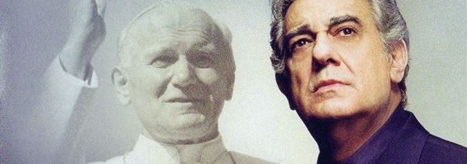Plácido Domingo y su hijo ponen musica los poemas de Juan Pablo II