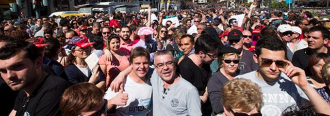 Los españoles están entre los europeos más contentos con su vida a pesar de su menor PIB