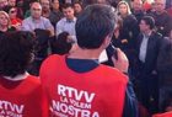 La dirección de RTVV presenta el acuerdo de ERE ante la autoridad laboral