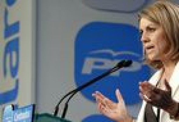 Cospedal pide voto a PP frente personalismos, antisistema y los del 