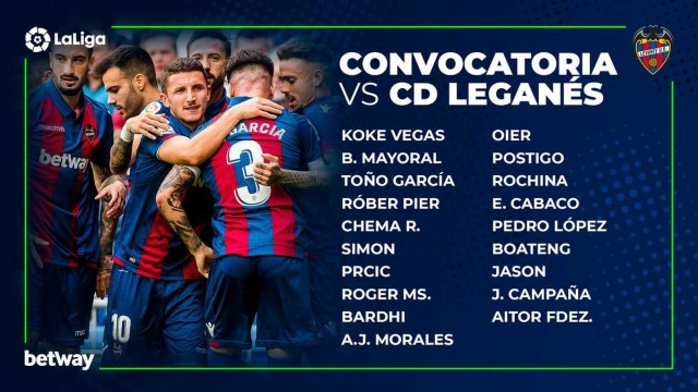Paco López ya tiene a sus elegidos para afrontar el partido ante el Leganés