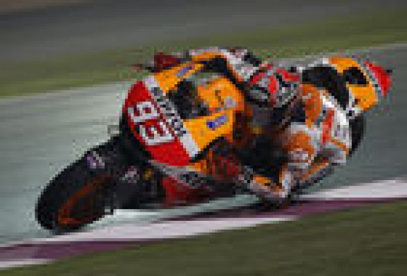 Moto GP: Exhibición de Márquez en la primera tanda